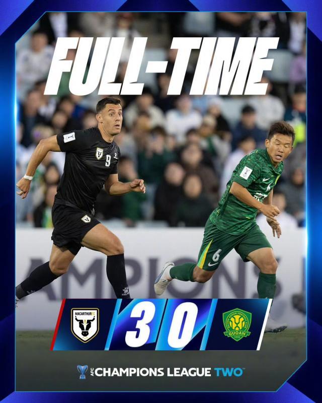 开云体育下载-【亚冠二级】李磊失良机 国安客场0比3麦克阿瑟