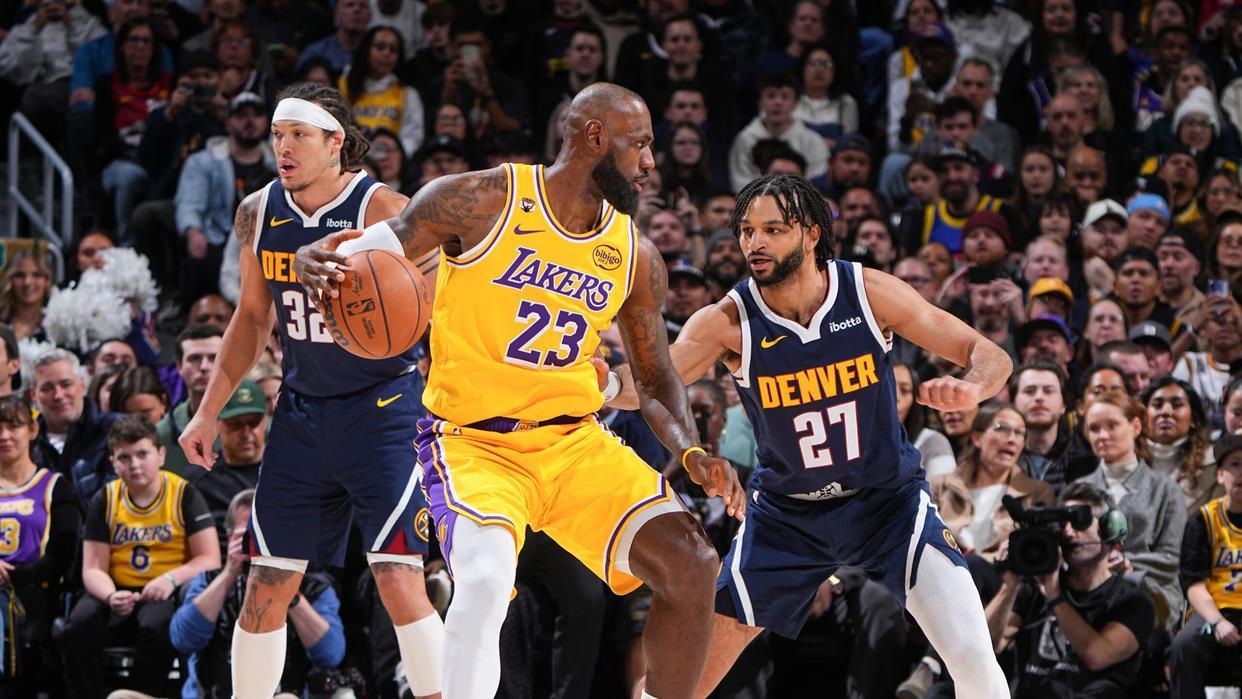 开云体育下载-詹姆斯准3双，湖人16分逆转掘金！东契奇38+13+10创历史第2神迹